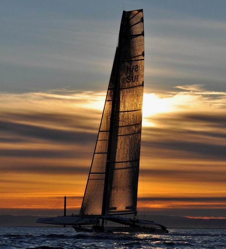 парус, катамаран, Alinghi, подготовка к кубку америки